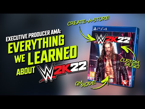 Everything We Learned About Wwe 2k22 In The Executive Producer Ama Wwe2k22