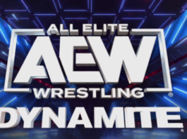 Ex-WWE Superstar backstage during AEW Dynamite