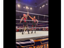 Cody Rhodes Join Forces With The Good Brother During a WWE Live Event