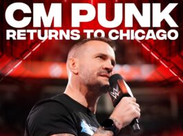 CM Punk Set for Triumphant Return to Monday Night RAW in Chicago